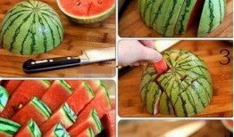 冰水吃瓜,夏日吃瓜新风尚