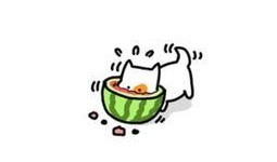 吃瓜的简笔画,吃瓜群众眼中的趣味瞬间