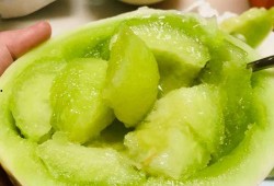 吃玉菇瓜照片,色泽诱人，口感鲜美